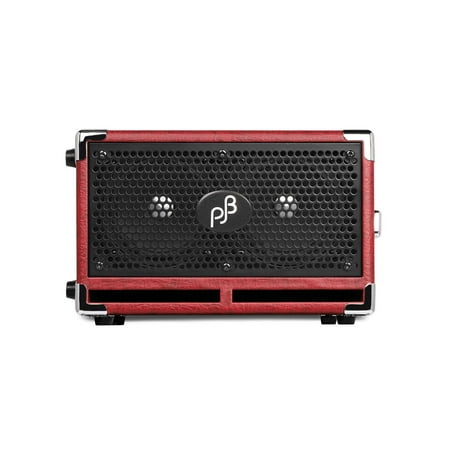 Phil Jones Bass Piranha C2 Compact 2x5" Bass Speaker Cabinet (Red)