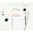 thumbnail image 5 of Inkdotpot 50-PackBaby WordScrambleBaby ShowerGame Cards Confetti Star Gender Neutral Party Supplies-Fun Baby Shower Game Favors, 5 of 6