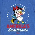 thumbnail image 3 of Disney - Americana - Americas Sweethearts - Toddler And Youth Short Sleeve Graphic T-Shirt, 3 of 5