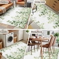 thumbnail image 5 of 3'x5' Area Rugs, Light Green Eucalyptus Leaves Indoor Outdoor Area Rug for Living Room Bedroom, Watercolor Spring Summer Botanical Bathroom Rugs Kitchen Floor Carpet Mats Home Decor Aesthetic, 5 of 8