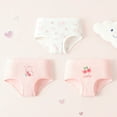 thumbnail image 6 of Balabala 3-Pack Girls’ Cotton Modal Underwear for Ages 1-13 – Soft Stretchy Panties with Cute Bunny & Puppy Prints, 6 of 6