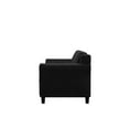 thumbnail image 6 of LifeStyle Solutions Hartford Modern Microfiber Sofa in Black, 6 of 7