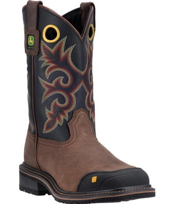 john deere pull on work boots