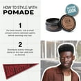 thumbnail image 6 of American Crew Men's Hair Pomade, Like Hair Gel with Medium Hold & High Shine, Travel Size, 1.7 oz, 6 of 8
