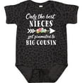 thumbnail image 3 of Inktastic Only the Best Nieces Get Promoted to Big Cousin Boys or Girls Baby Bodysuit, 3 of 5