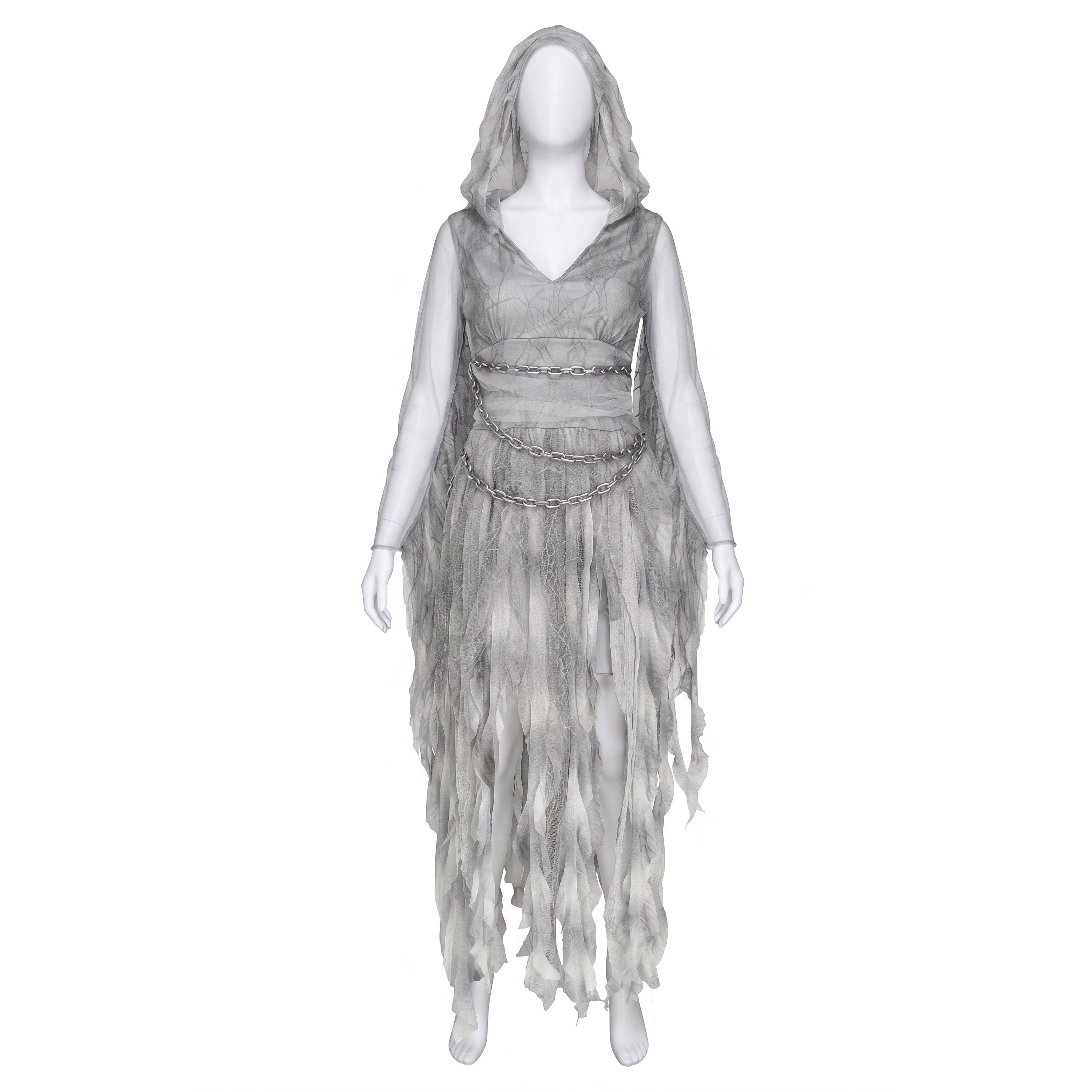Enchanted Ghost Halloween Costume for Adults, Women's Size XL (16/18), by Way to Celebrate