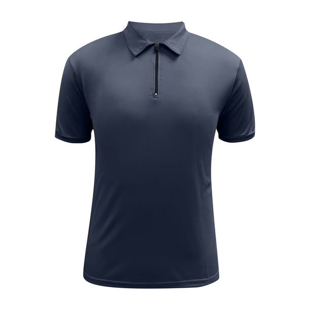 Camiseta de manga corta lisa para hombre, informal, de vacaciones, para fitness, para verano, para actividades al aire libre