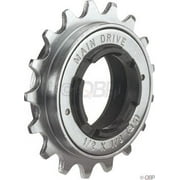 ACS Main Drive Freewheel 17t 17 tooth 1/8 Silver Bike Bicycle Replacement Gear