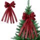 thumbnail image 4 of Decoraciones de lazos Decoraciones navideñas Decoración de lazos navideños Decoración de lazos para árboles de Navidad Decoraciones navideñas Adornos navideños Decoraciones navideñas para exteriores D, 4 of 7