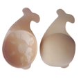 thumbnail image 6 of IDALL Sticky Bra Bras for Women Wireless Bras for Women Chest Tape Lift Sticker Silicone Seamless Womens Bras Adhesive Bra Beige One Size, 6 of 7