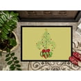 thumbnail image 3 of Carolines Treasures 8501JMAT 24 x 36 In. Christmas Tree Fleur de lis Indoor or Outdoor Mat, 3 of 4