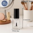 thumbnail image 2 of Frascos para esmalte de uñas Doromy, 10 piezas, 5 ml, vidrio transparente, 2 of 6