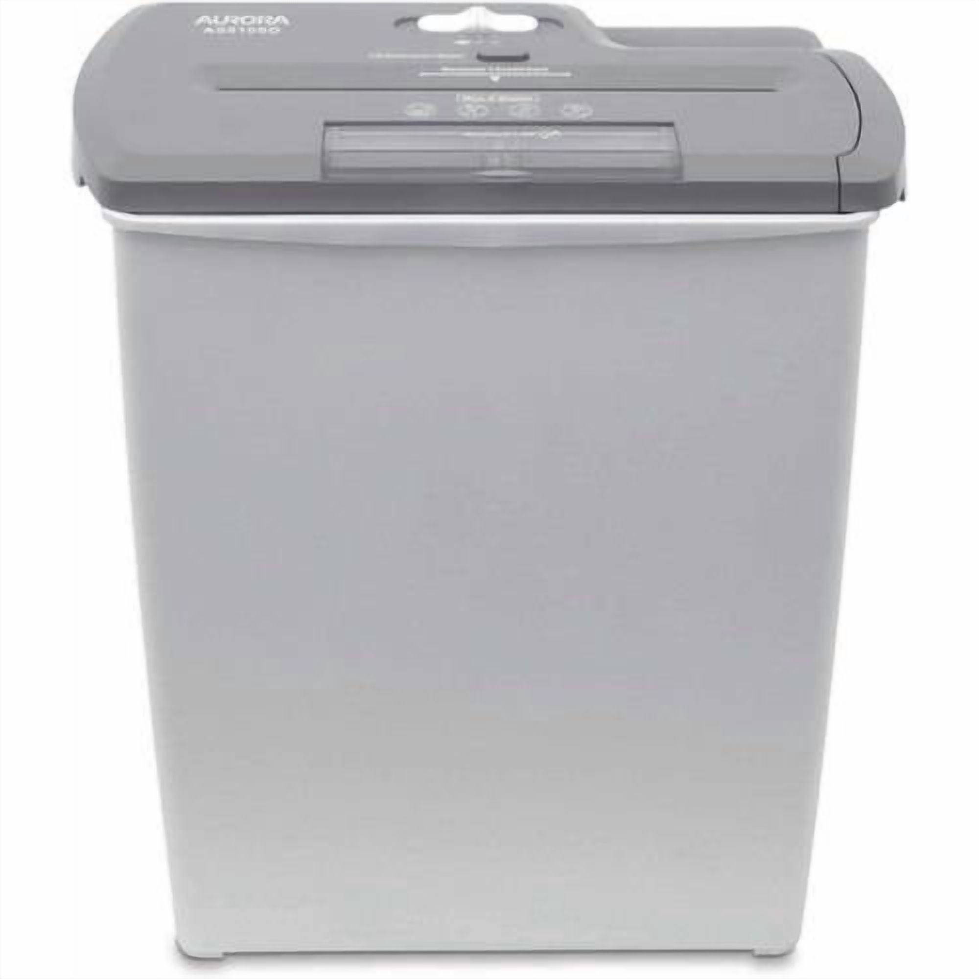 Aurora AS810SD 8-Sheet Strip-Cut Paper/CD/Credit Card Shredder