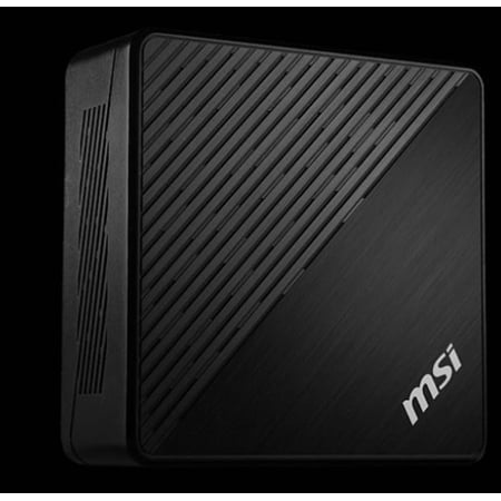 MSI Cubi NUC 010US Mini PC , Intel Core 3-100U, 8GB. 500GB, W11P, 3Y Advanced Replacement - Wifi 6E - Bluetooth 5.3 - Dual LAN - USB A - USB C - HDMI - Thunderbolt