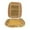 Brown, variant on Nishiyuenyi Generic Wooden Beads Car Seat Cushion Accessories Anti Sweat Cooling Cushion Black
