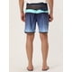 thumbnail image 5 of Lars Amadeus Pantalones cortos de bloque de color de verano pahombre Pantalones cortos de plapanadar con racon cordón Negro azul marino 34, 5 of 6