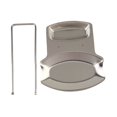 thumbnail image 3 of Stainless Steel Pan Pot Cover Kitchen spoon holder ; Lid Rack Stand Spoon Holder Stove Organizer Home Storage Soup Spoon Rests Kitchen Tools, 3 of 7