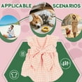 thumbnail image 3 of GASTROPOD Dog Dresses for Small Dogs Girl,Cloth Small Dog Clothes,Elegant and Sophisticated with Bowknot Small Dog Costume,Pink,L, 3 of 7