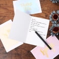 thumbnail image 3 of Partykindom Cartes de Vœux de Remerciement d'Anniversaire 48 Pcs avec 48 Pcs Enveloppes, Vœux Bronzés, Invitation Décorative pour l'Action de Grâce, 3 of 5