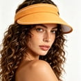 thumbnail image 6 of Zynoxe Sun Visor Hats for Women Outdoor Breathable Sun Protection Wide Brim Adjustable Strap Sprots Sun Hat for Baseball Hiking Golf, 6 of 6