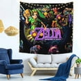 thumbnail image 7 of The Legend of Zelda Tapestry Wall Hanging Wall Art Decor Wall Tapestry for Living Room Bedroom Dorm 59 x 59 inch, 7 of 7