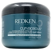 Redken Curvaceous Curl Dive Nourishing Mask with Moringa Oil 6.1 oz