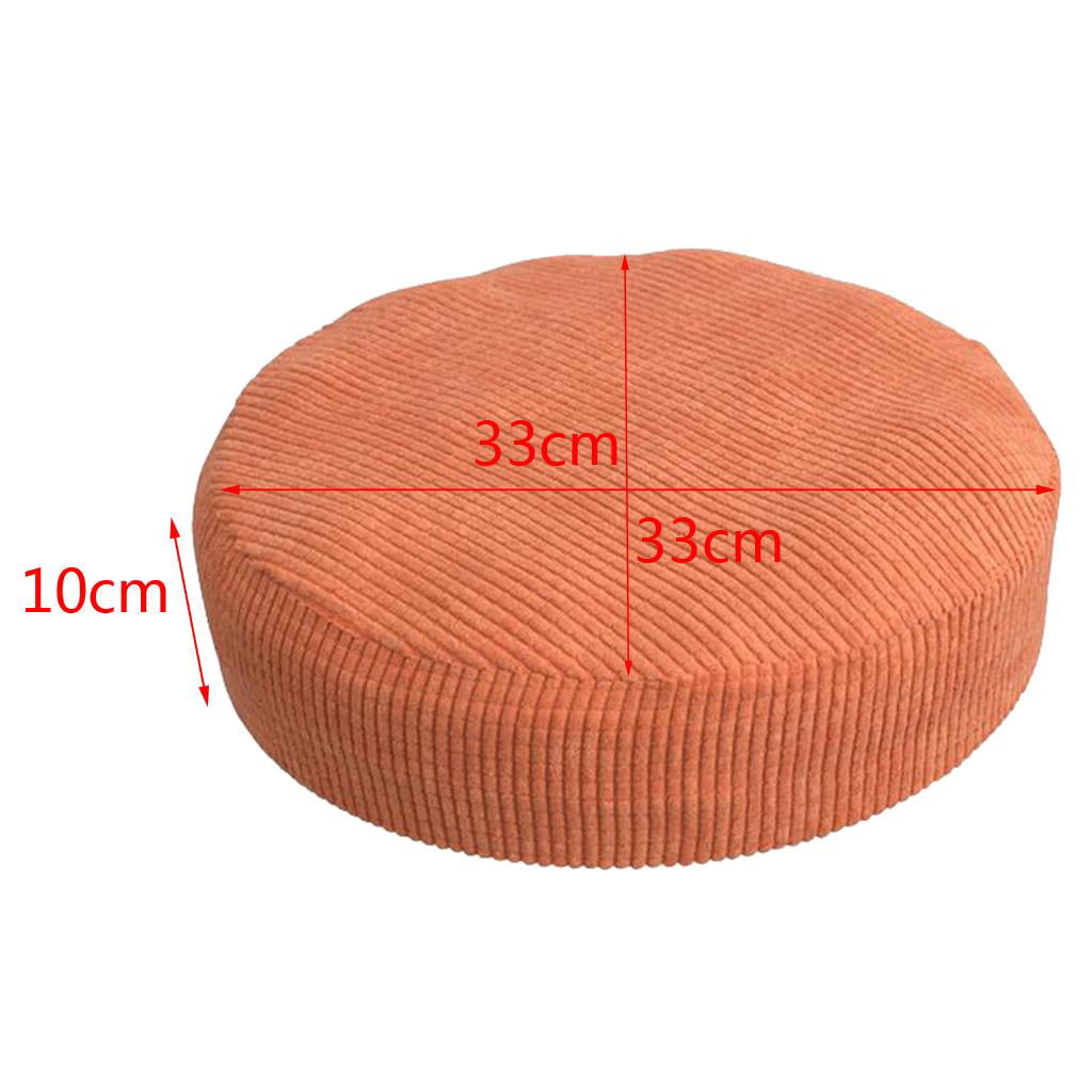 Gray 35x35x10cm Inzopo 10-16 25-40cm Stretch Round Bar Stool Cover Chair Cushion Pad Sleeve Cover