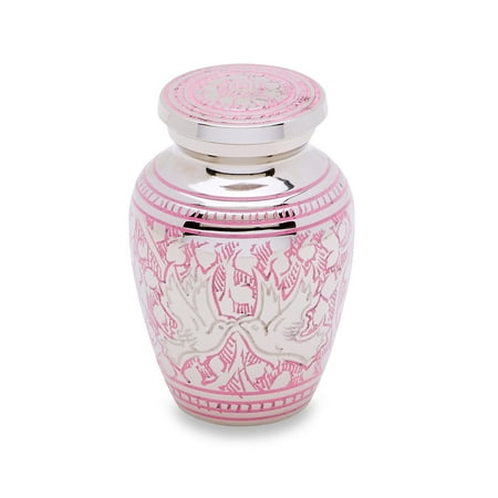 Urnsdirect2U Pink Loving Dove Token Urn Set of 2
