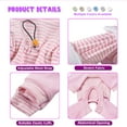 thumbnail image 2 of BT Bear Small Dog Jumpsuit, Small Dog Recovery Suit, Stripe Anti-Shedding Dog Pajamas Pjs, After Surgery Dog Onesie Shirt, Dog Sweater Coat for Puppy Small Dog Pink S, 2 of 7