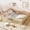 Natural, variant on Bellemave Full Size Montessori Bed Frame with Slats and Rails, Solid Wood Full Floor Bed for Kids/Boys/Girls, No Box Spring Needed (White)