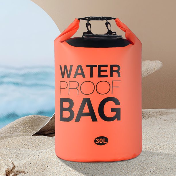 Bolsa de rafting a la deriva de 30L Bolsa flotante de agua de PVC ajustable para kayak de trekking Likrtyny Para Estrenar