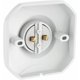 thumbnail image 3 of Portalámparas LED E27, portalámparas E27 de cerámica y base de plástico, portalámparas E27 de pared, portalámparas E27 blanco con anillo para iluminación de entrada/techo/balcón, paquete de 4 esquí esquí Gafas de esquí, 3 of 5