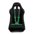 thumbnail image 1 of Cipher Auto CPA4001GN Cipher Racing Green 4 Point Quick Release Racing Harness Set, Green, 1 of 1