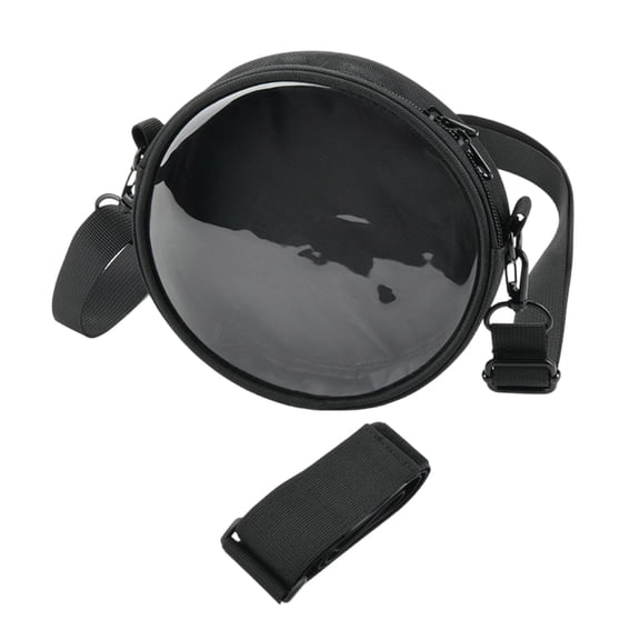 Compact Disc Player Carrying Case Organiser Travel Bag with Shoulder Strap Belt