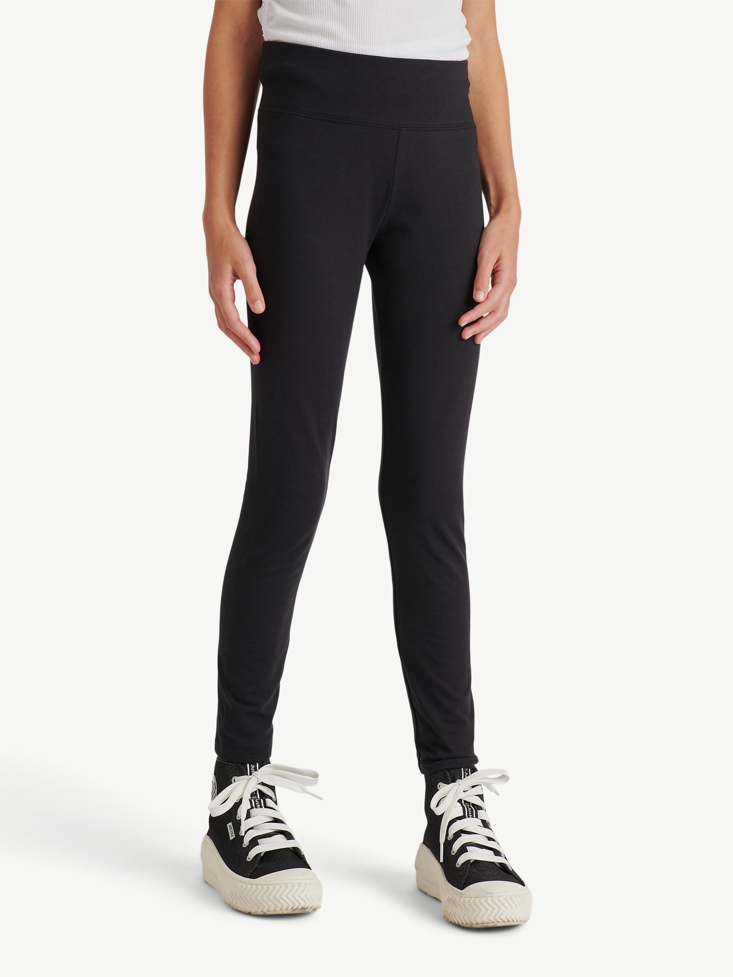 Justice Girls EDF Legging XS-XLP, Stretchy Crossover Waist