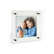 ArtToFrame 12 x 12 Acrylic Picture Frame, White