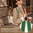 thumbnail image 4 of Correa de bolso Uxcell ajustable, correas de bolso cruzadas, correa ancha para el hombro, cinturón de reemplazo universal para bolsos de mujer, verde, 4 of 6