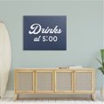 thumbnail image 2 of Stupell Industries Drink at Five Fun Nautical Party Sign,48 x 36, Design by Daphne Polselli, 2 of 7