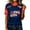 x_2 Dark Blue, variant on Domzest 2026 Soccer Cup Fan Jersey for Women Short Sleeve Country Football Shirt USA World Soccer Flag Printed & Soccer Graphic T Shirts Red M