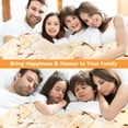 thumbnail image 4 of Rirool Tortilla Blanket - 71" Giant Taco Fleece Throw, Double-Sided Flannel, Funny Gift for Adults/Kids, Christmas & White Elephant (Machine Washable), 4 of 7