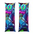 thumbnail image 1 of Fotbe Neon Free Play Funda para Almohada Corporal con Diseño, Funda de Microfibra Ultrasuave de 20x54 Pulgadas, Ropa de Cama Elegante, 1 of 7