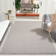 thumbnail image 2 of SAFAVIEH Montauk Sharlene Solid Cotton Area Rug, Ivory/Grey, 8' x 10', 2 of 11
