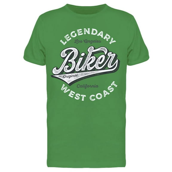 Banner. Legendary Biker Tee Men's -Image by Shutterstock