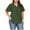 Army Green, variant on Uaswgudfs Women's Plus Size Gradient V Neck T Shirts Summer Half Sleeve Tees Casual Loose Fit Cotton Tops 2025
