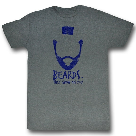 Mr. T Beards Graphite Heather Adult T-Shirt