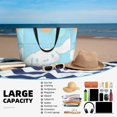 thumbnail image 4 of Lsque Sanrio Beach Travel Bag - Water-Resistant, Large Capacity Lightweight Tote with 7 Pockets for Women and Men - Perfect for Beach, Pool, Gym, and Travel, 4 of 6