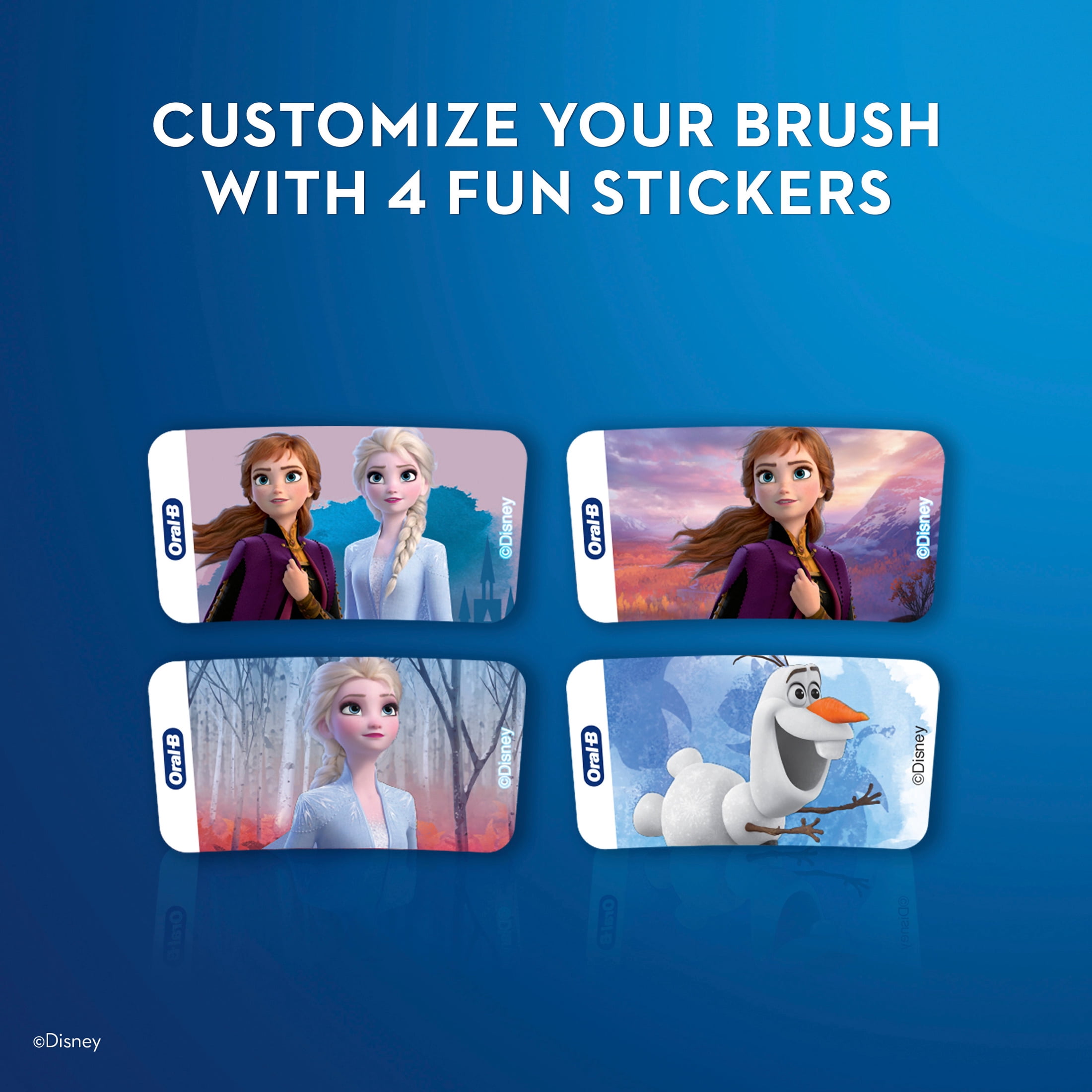 Oral-B Kids Extra Soft Electric Toothbrush, Elsa Brush Tooth