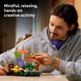 thumbnail image 4 of LEGO Botanicals Woodland Mushrooms - Building Set for Adults, Ages 18+ - Mushroom Decor for Home - Gifts for Women & Men - Craft Activity - 11505, 4 of 7