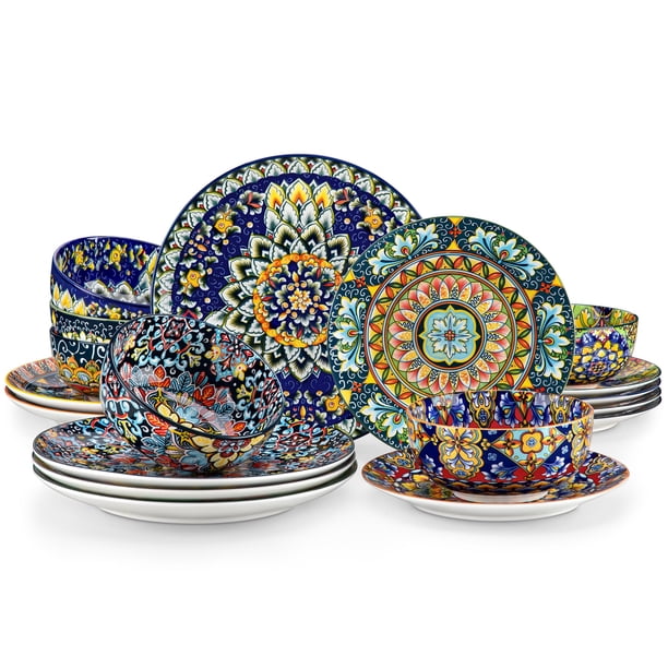 Set de vajilla vancasso SIMI 18 piezas para 6 personas de porcelana