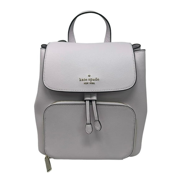 Kate Spade Kristi Medium Flap Backpack Pale Amethyst Leather Bag KA695 $379